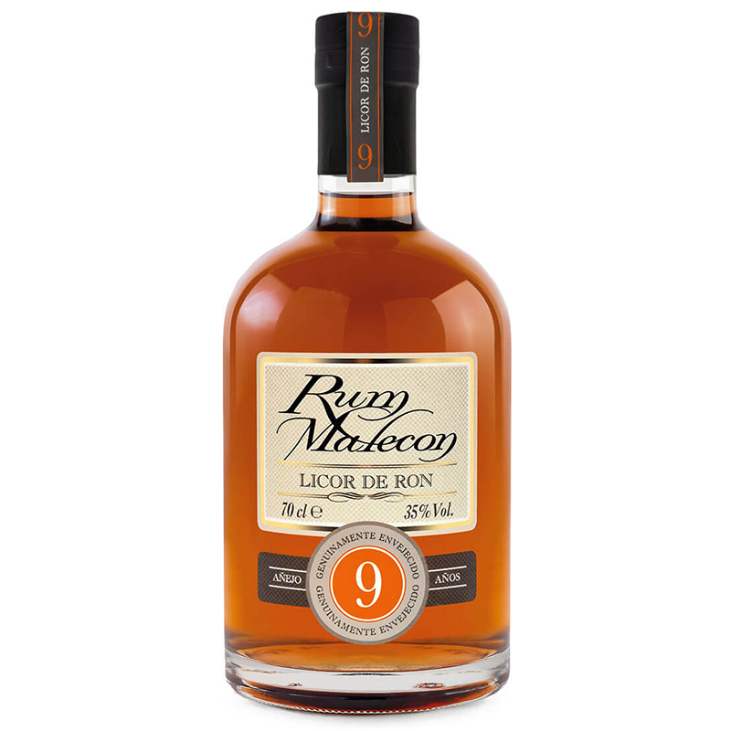 Malecon Licor de Ron 9 Años